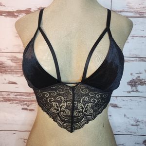 Velvet & Lace bralette